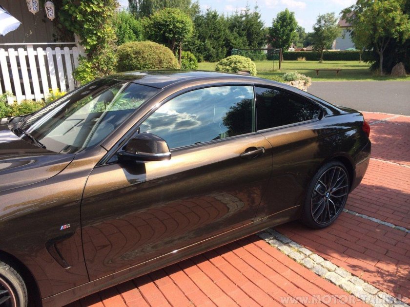 Коричневый металлик БМВ