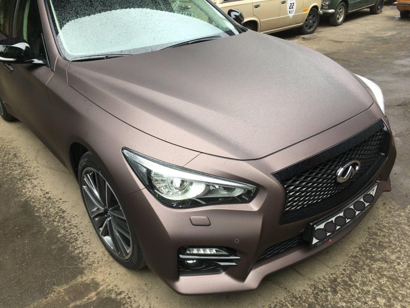 Серый матовый Инфинити q50