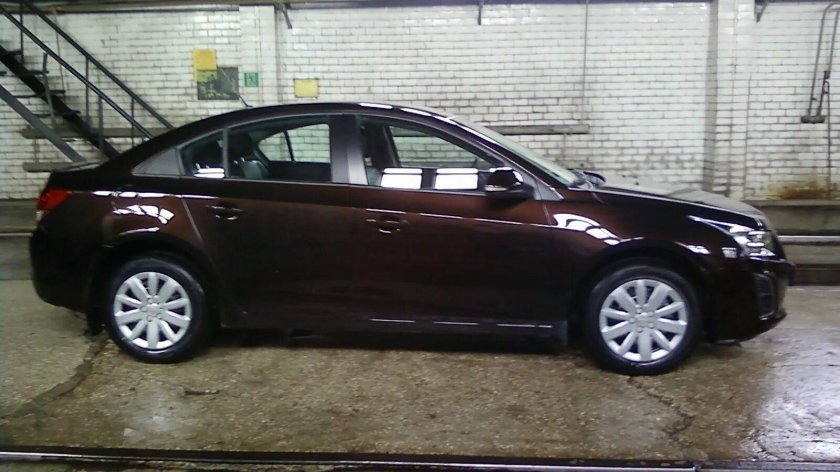 Шевроле Круз цвет коричневый металлик