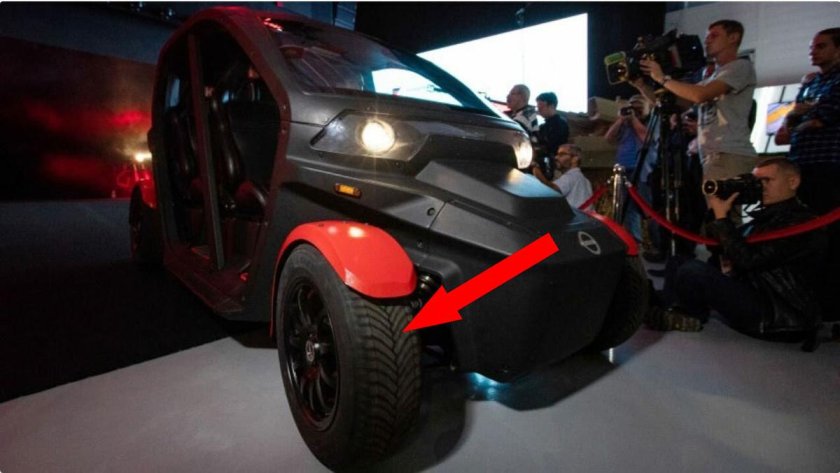 Электромобиль UV-4 Калашников.