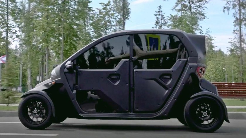 Электромобиль UV-4 Калашников.