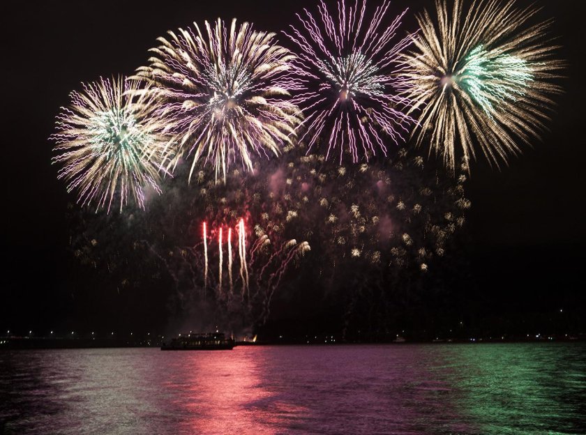 Серебряная Ладья Кострома фестиваль фейерверков