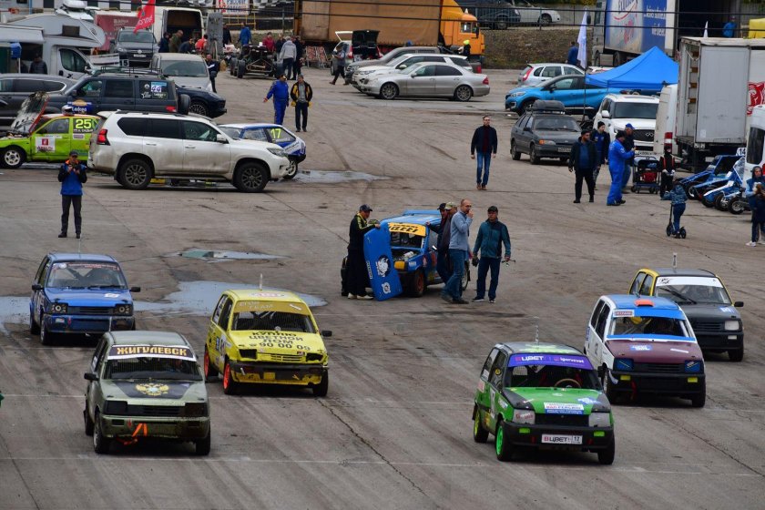 Автогонки серебряная Ладья Тольятти