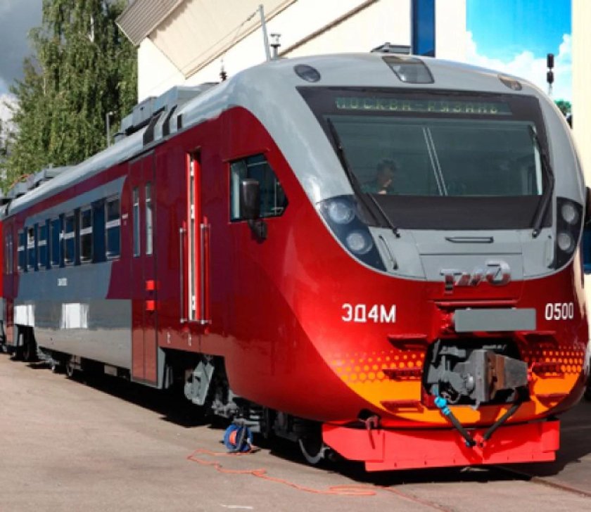 Современные электрички Москва-Калуга