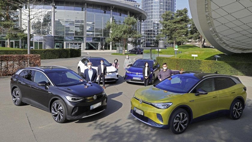 Электромобиль id4