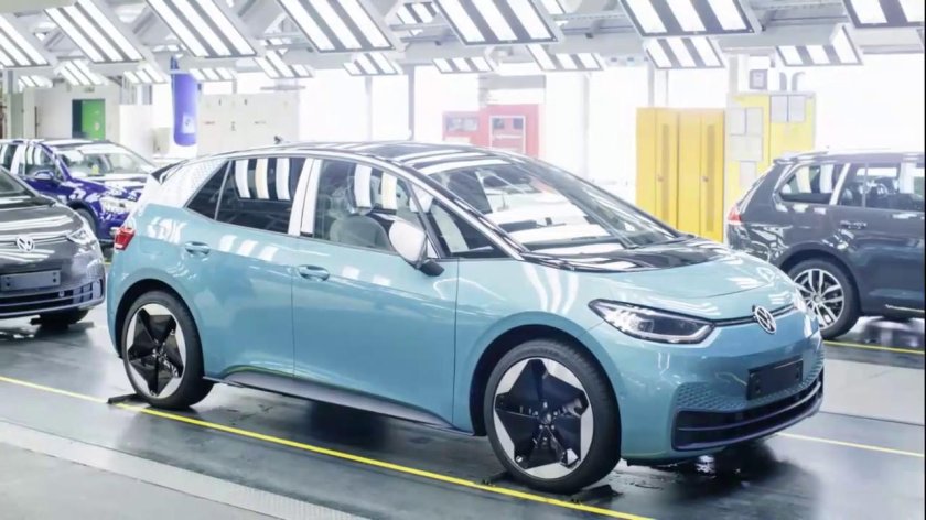 Volkswagen электромобиль ID.3