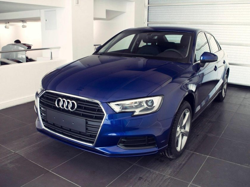 Audi a3 синий