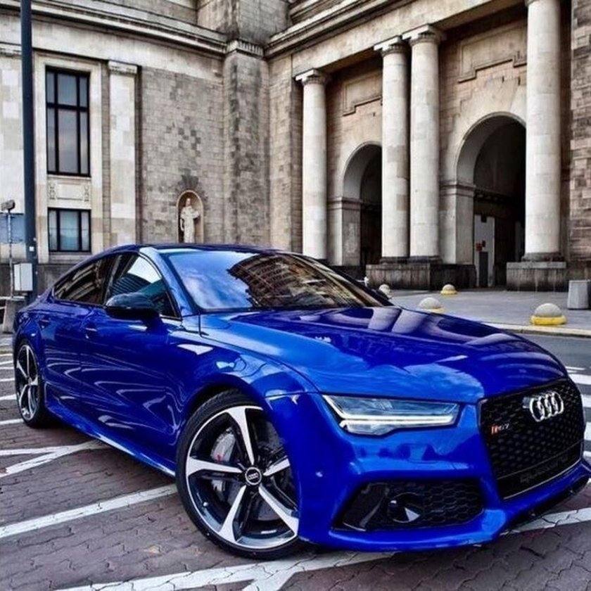 Rs7 синяя