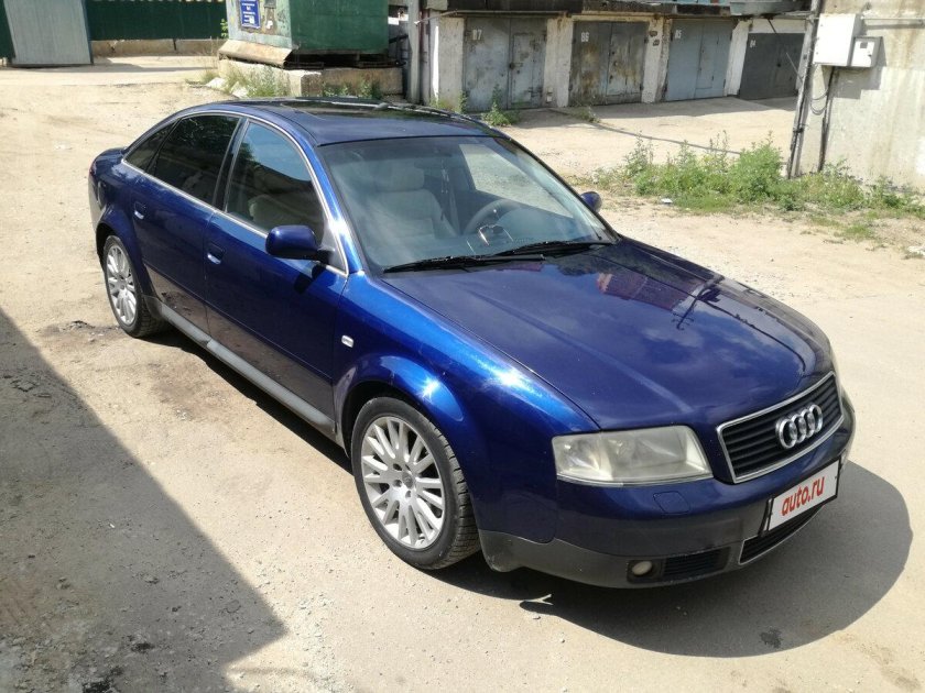 Ауди а6 с5 темно синяя