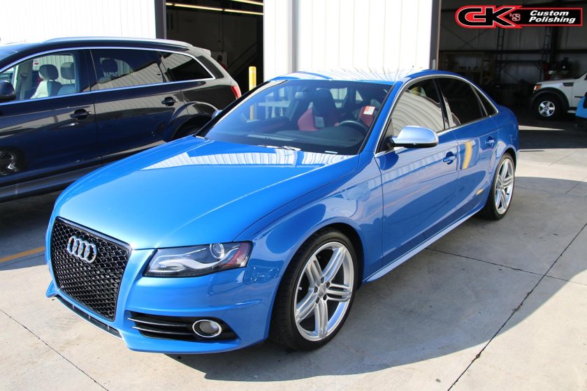 Ауди а6 синяя