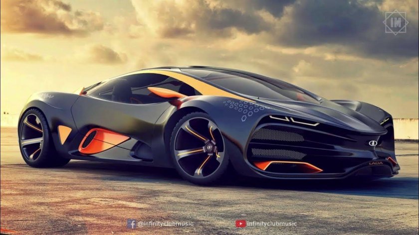 Суперкар lada raven