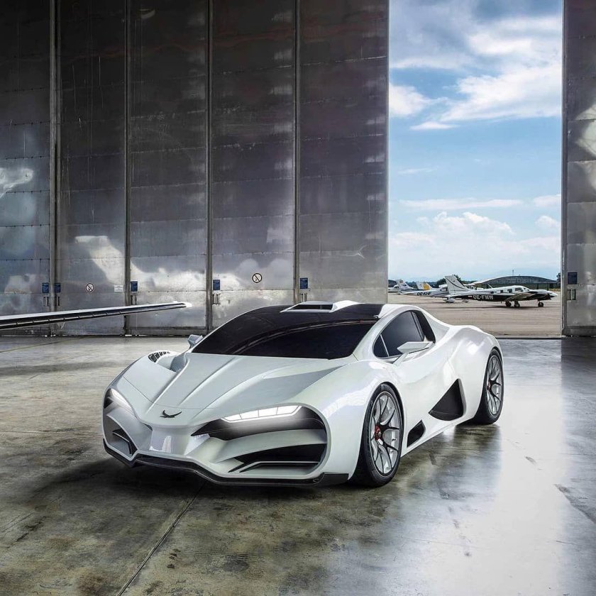 Milan red гиперкар