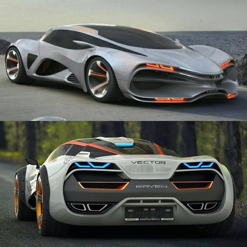Лада суперкар Lada Raven