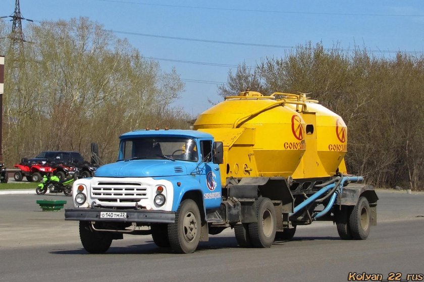 ЗИЛ 130 в1 Муковоз