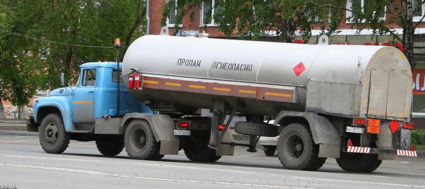 ЗИЛ 130 газовоз