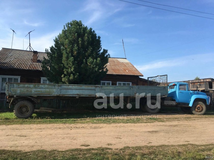 Зил 130 с полуприцепом