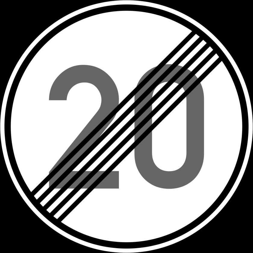 3.25 "Конец зоны ограничения максимальной скорости".