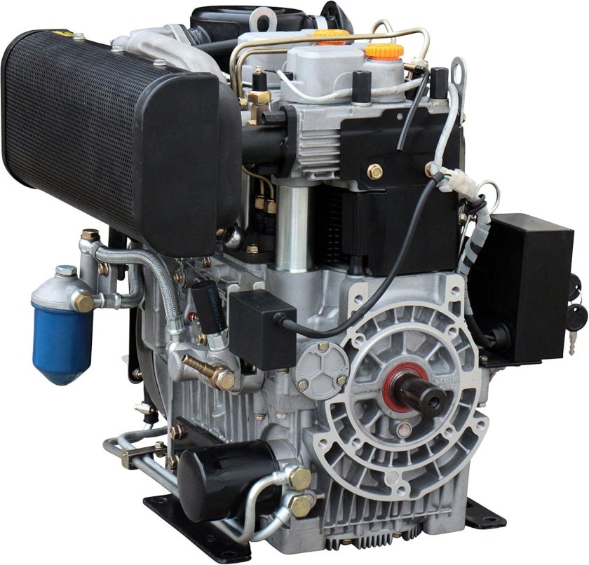 Мотор Lombardini дизельный 2 цилиндровый