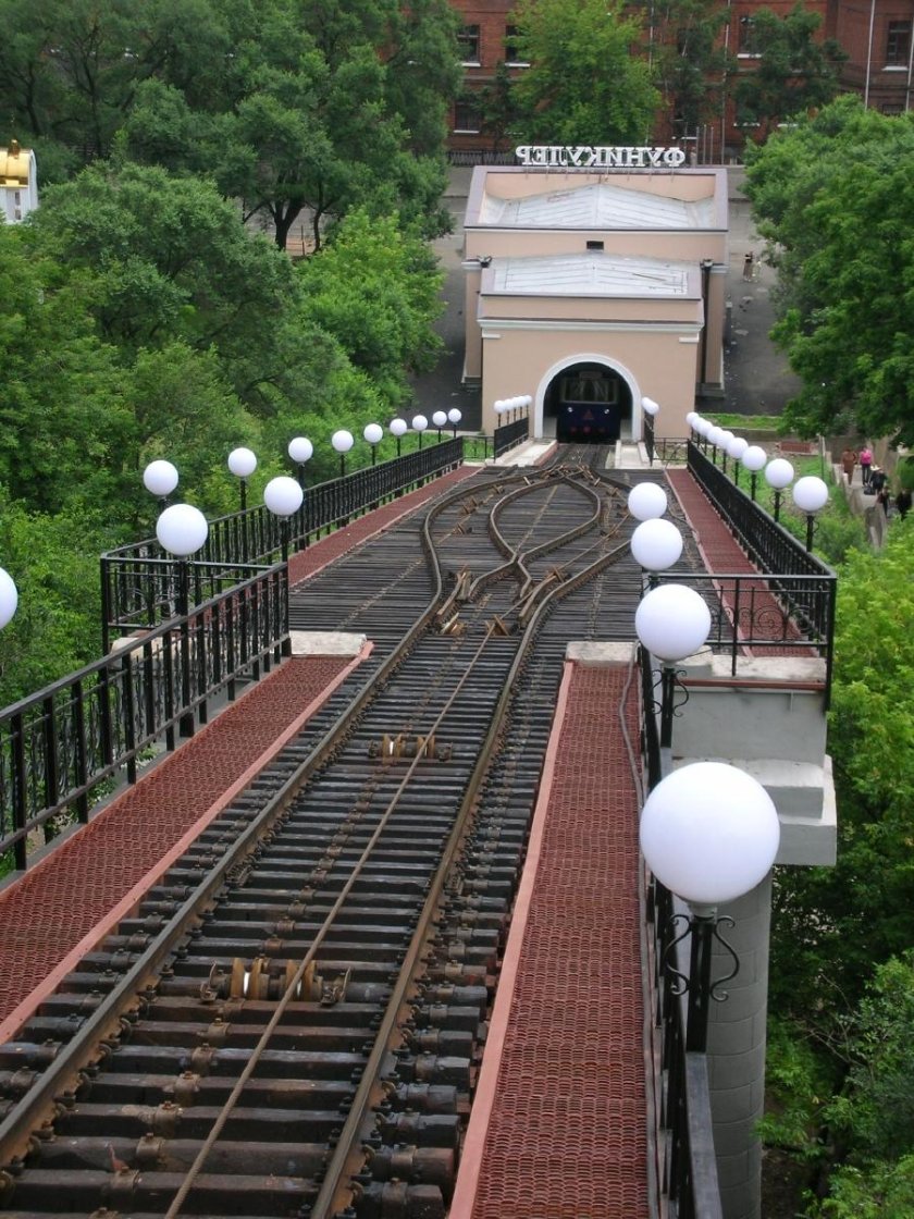 Открытие фуникулёра Владивосток