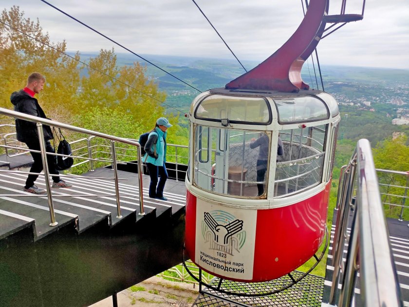 Кисловодский парк канатная дорога