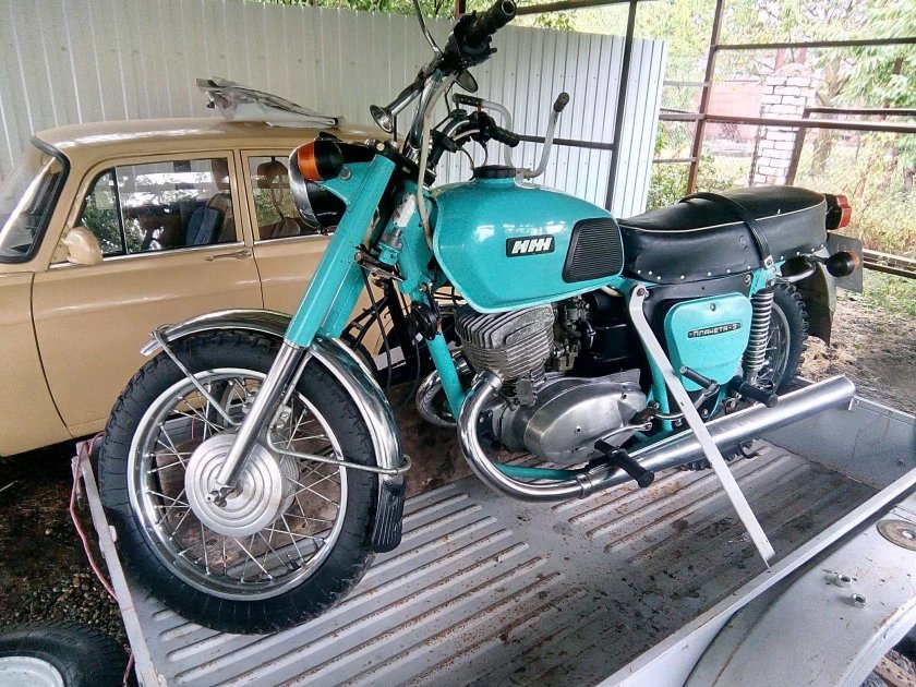 Мотоцикл иж планета