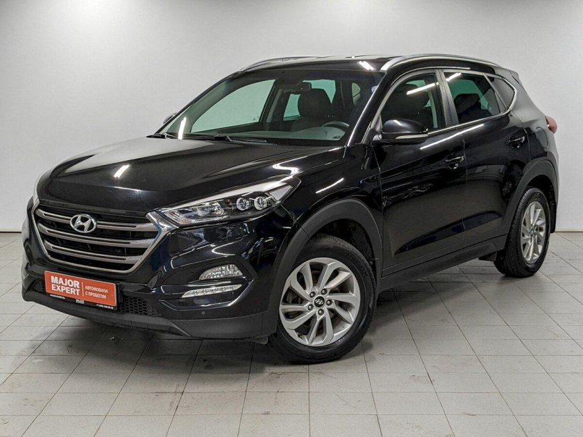 Hyundai tucson 2016 черный