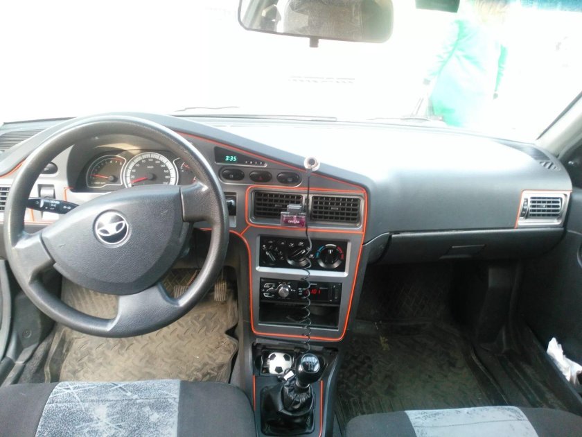 Дэу Нексия 2007 салон