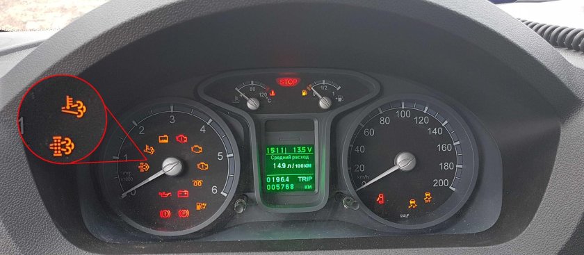 Панель спидометров Газель Некст