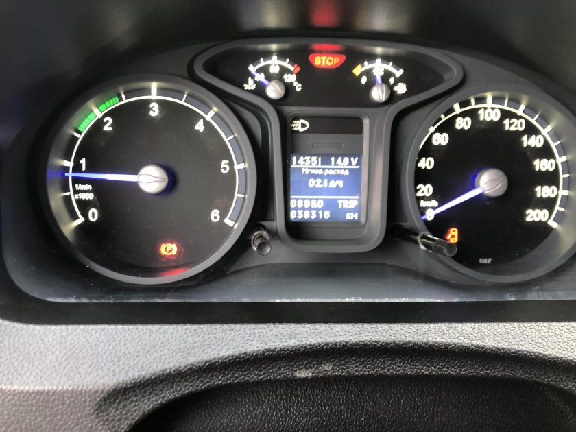 Газель некст приборная панель