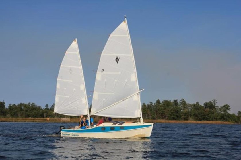 Парусное вооружение Кэт