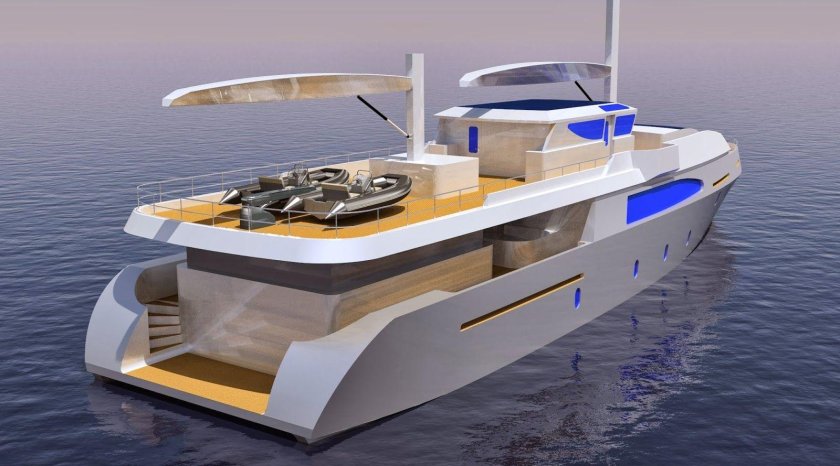 Моторная яхта флагман