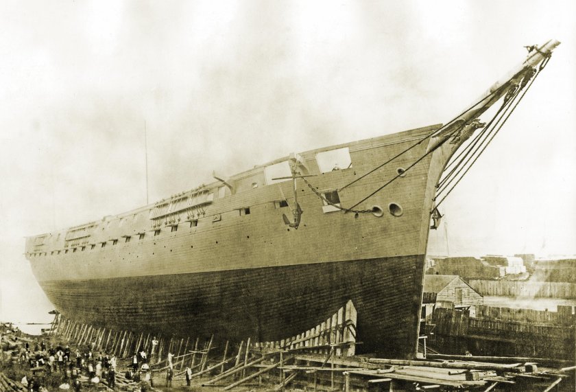 Фрегат генерал-Адмирал 1858