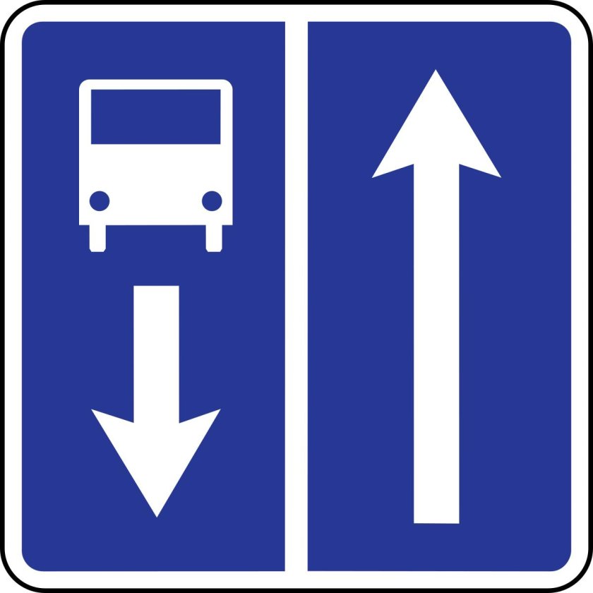 Дорожные знаки в Латвии