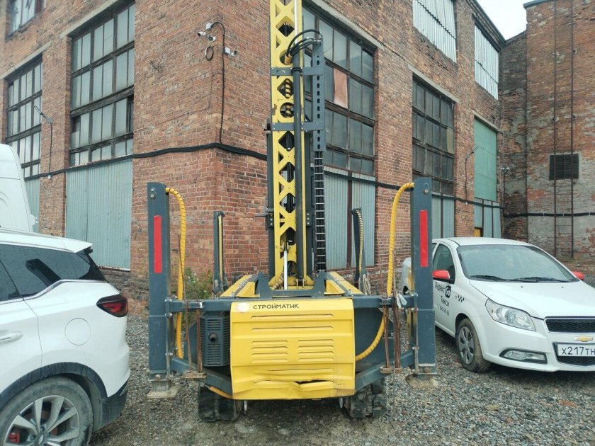 Сваебойная машина стройматик турбо 1800