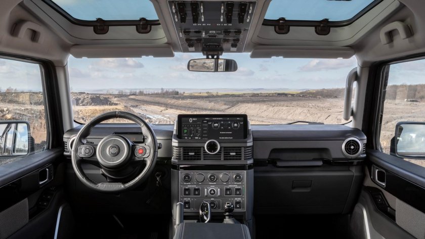 Ленд ровер дефендер 2022 салон