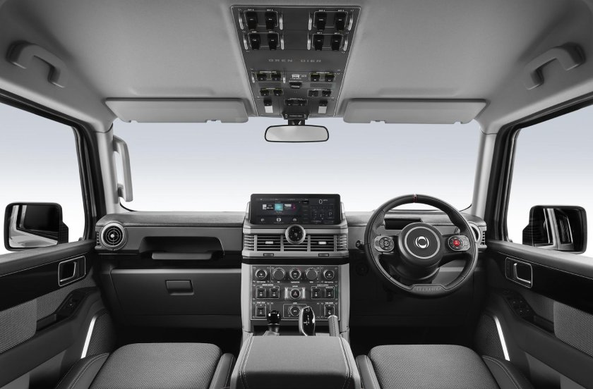 Ленд Ровер Дефендер 2022 салон