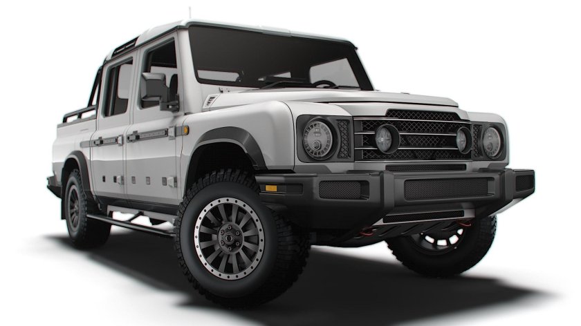 3д модель внедорожника