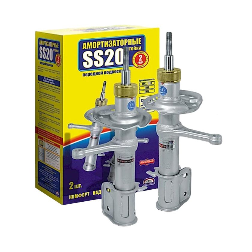 Стойки ss20 на ВАЗ 2114