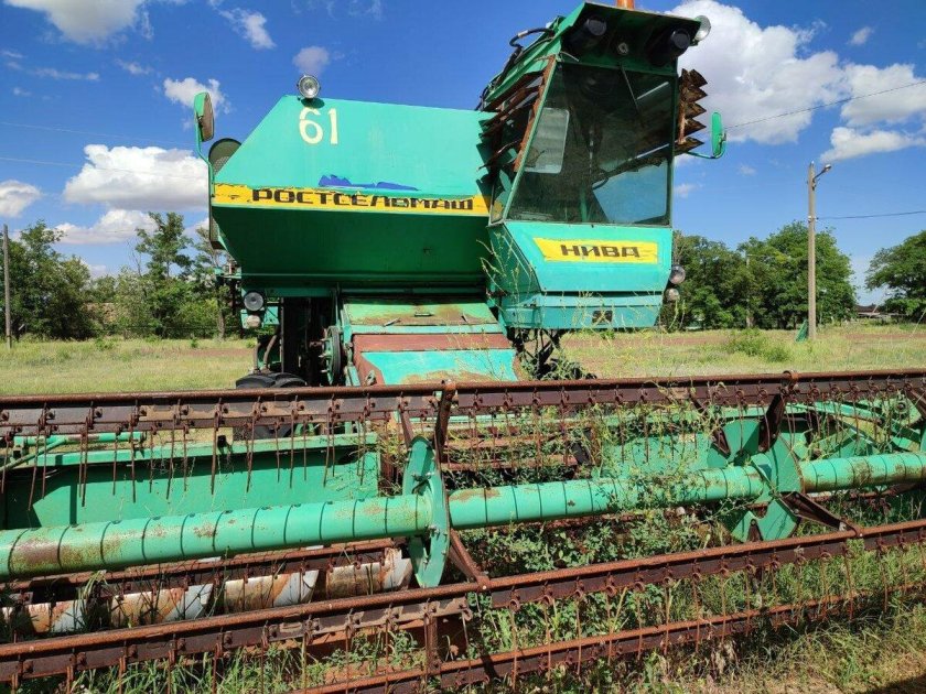 Зеленый комбайн