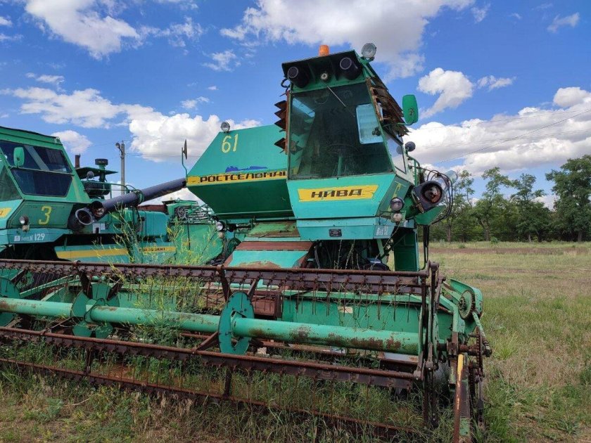 Комбайн нива эффект