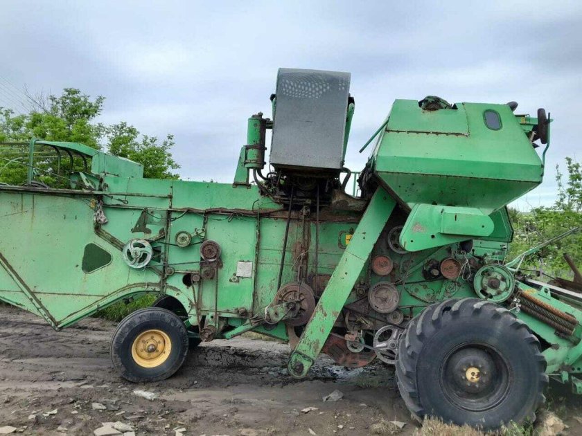 Зеленый комбайн