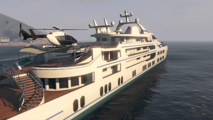Яхта ГТА онлайн