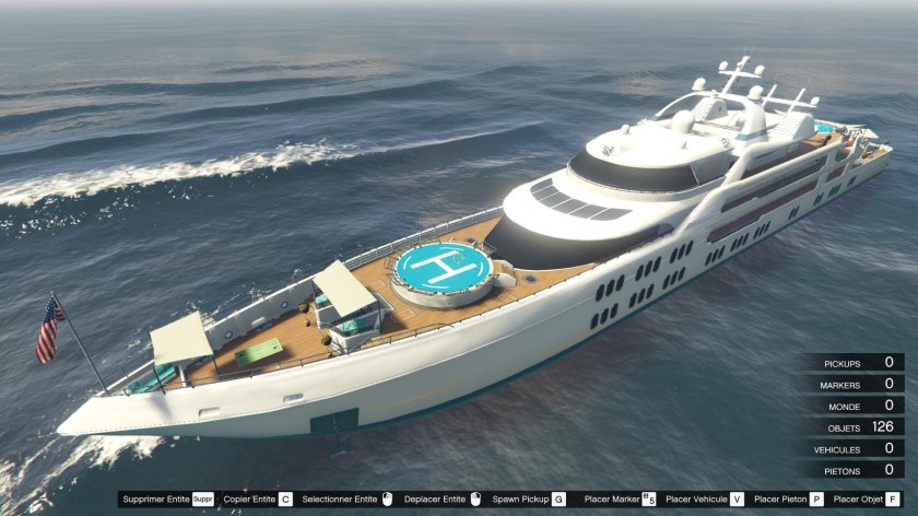 Яхта ГТА онлайн