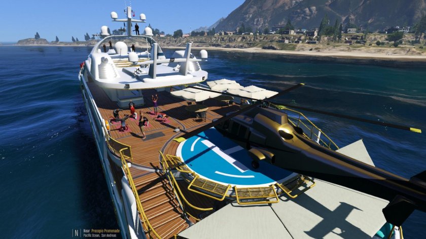 GTA 5 Yacht