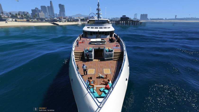 GTA 5 Yacht