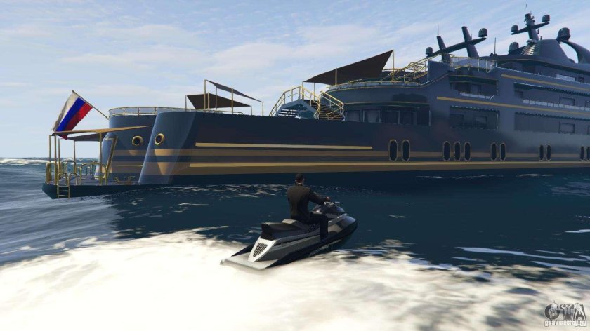 Яхта ГТА 5 РП