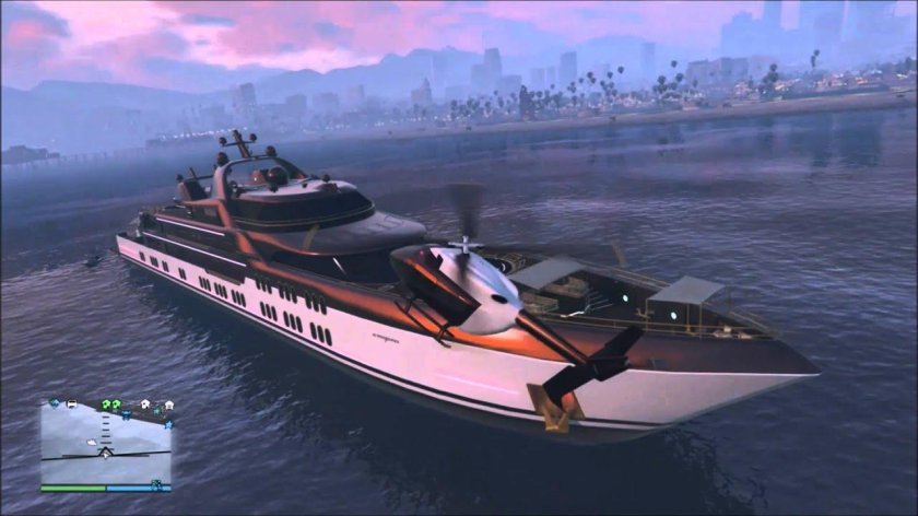 Яхта ГТА 5 РП