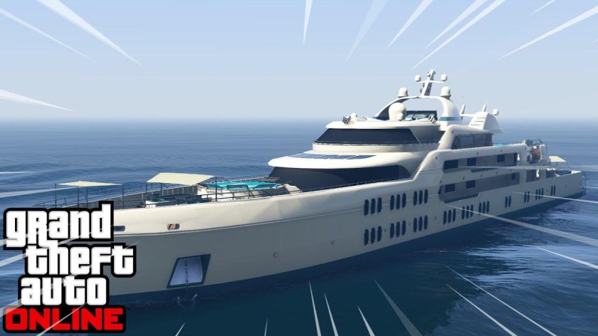 Яхта гта 5