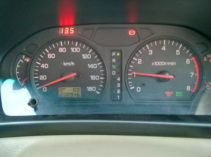 Приборная панель Митсубиси Легнум