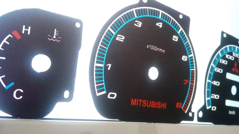 Шкала приборов Галант 8